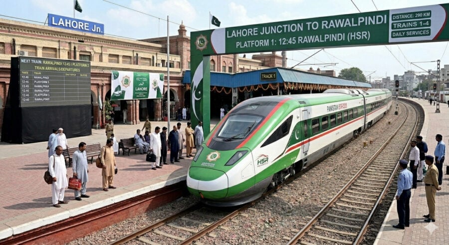 Lahore To Rawalpindi In Just 215 Hours Pakistans First Fast Train Set To Launch