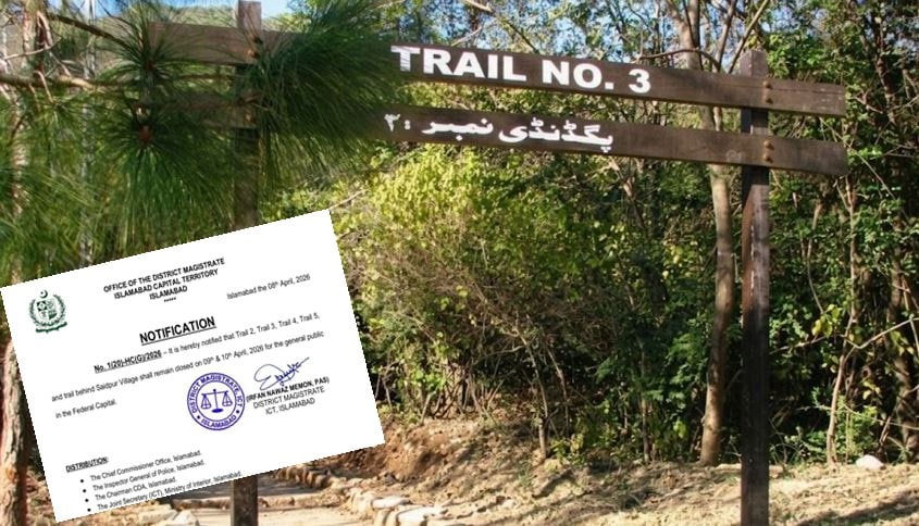 Margalla Trails Closed Amid Massive Security For Us Iran Talks In Islamabad