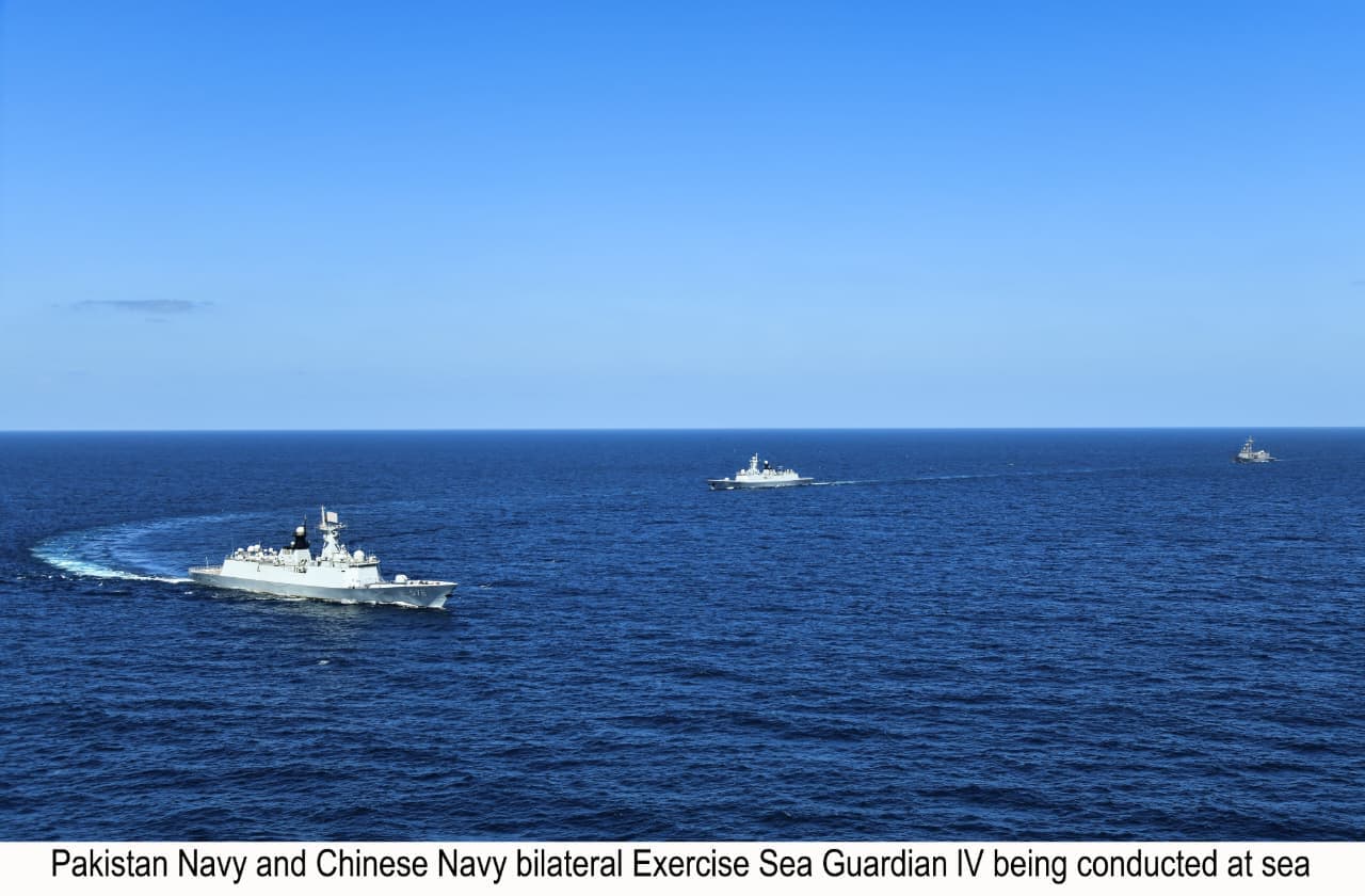 Pak Chinas Sea Guardian Iv Drills Culminate With Joint Patrol In Arabian Sea 