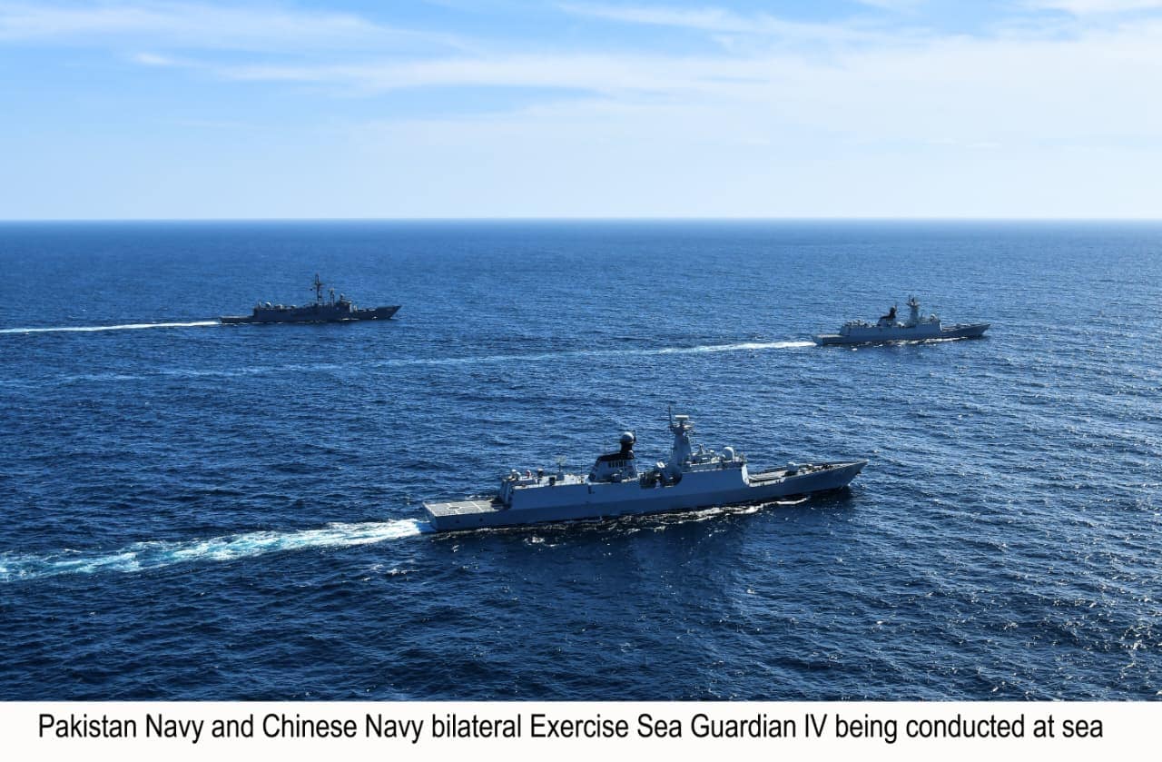 Pak Chinas Sea Guardian Iv Drills Culminate With Joint Patrol In Arabian Sea 