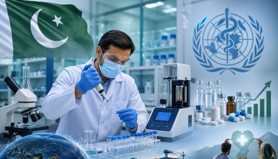 Pakistans Pharma Sector Gets Major Boost As First Drug Testing Lab Earns Who Approval
