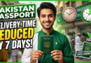 Passport Delivery Time Reduced By 7 Days In Pakistan