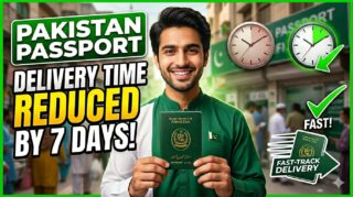 Passport Delivery Time Reduced By 7 Days In Pakistan