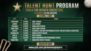 Pcb Unveils Schedule For Womens Cricketers Talent Hunt Trials
