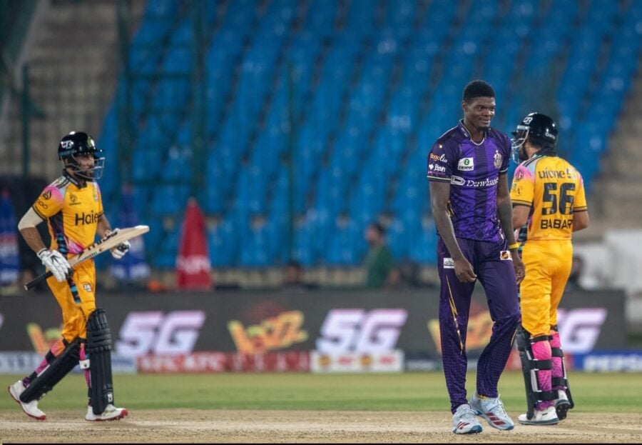 Peshawar Zalmi Thrash Quetta Gladiators In Hbl Psl 2026 Match
