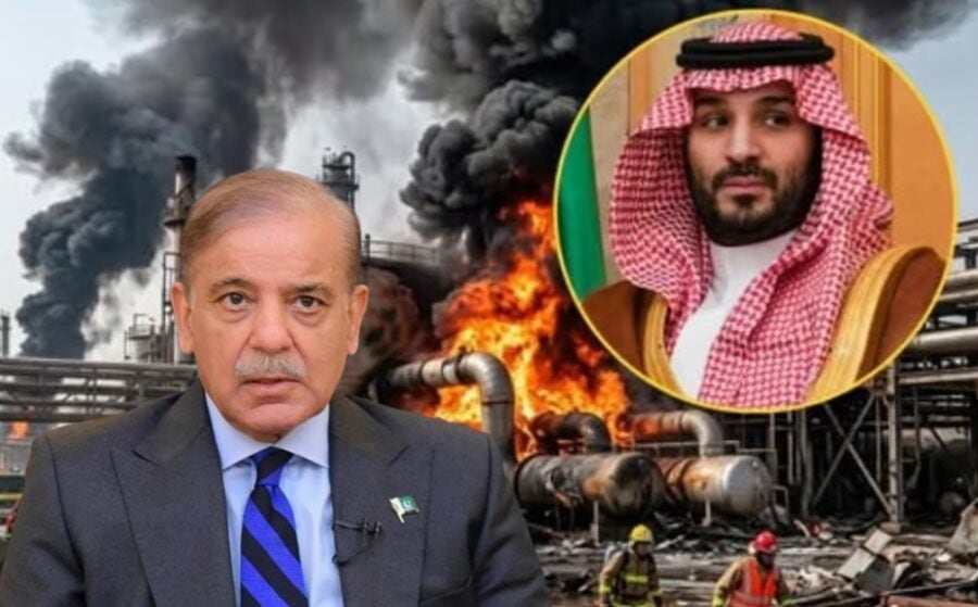 Pm Shehbaz Dials Mbs After Attack On Saudi Al Jubail Oil Facility