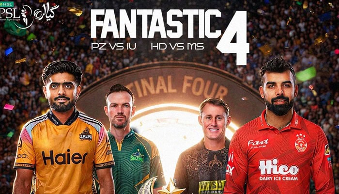 Psl 2026 Points Table Today As Fantastic 4 Picked For Playoff Stage