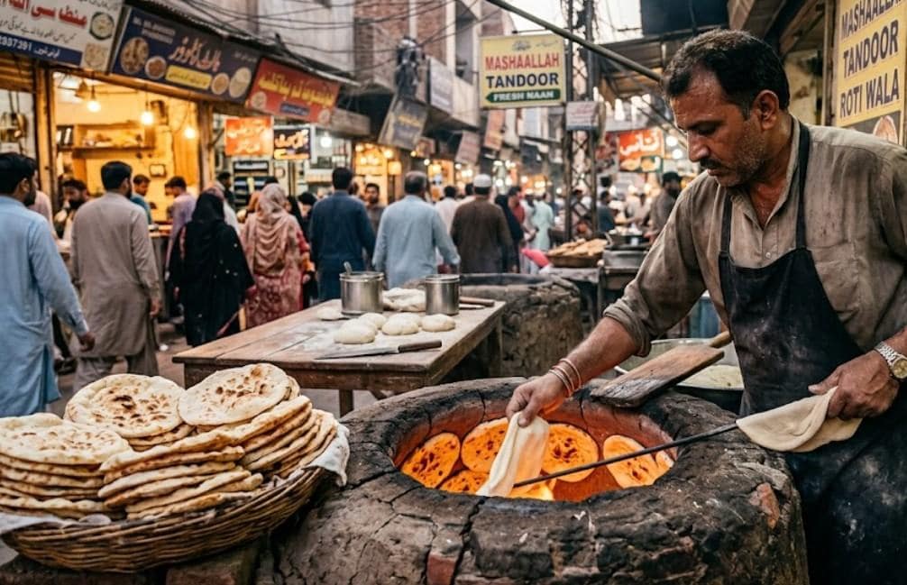 Roti price jumps by Rs6 in Lahore as inflation bites amid LPG hike