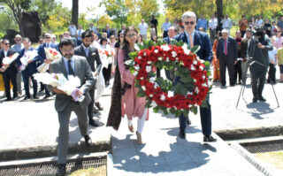 Russian Embassy Pays Homage To Soviet Cosmonaut Yuri Gagarin