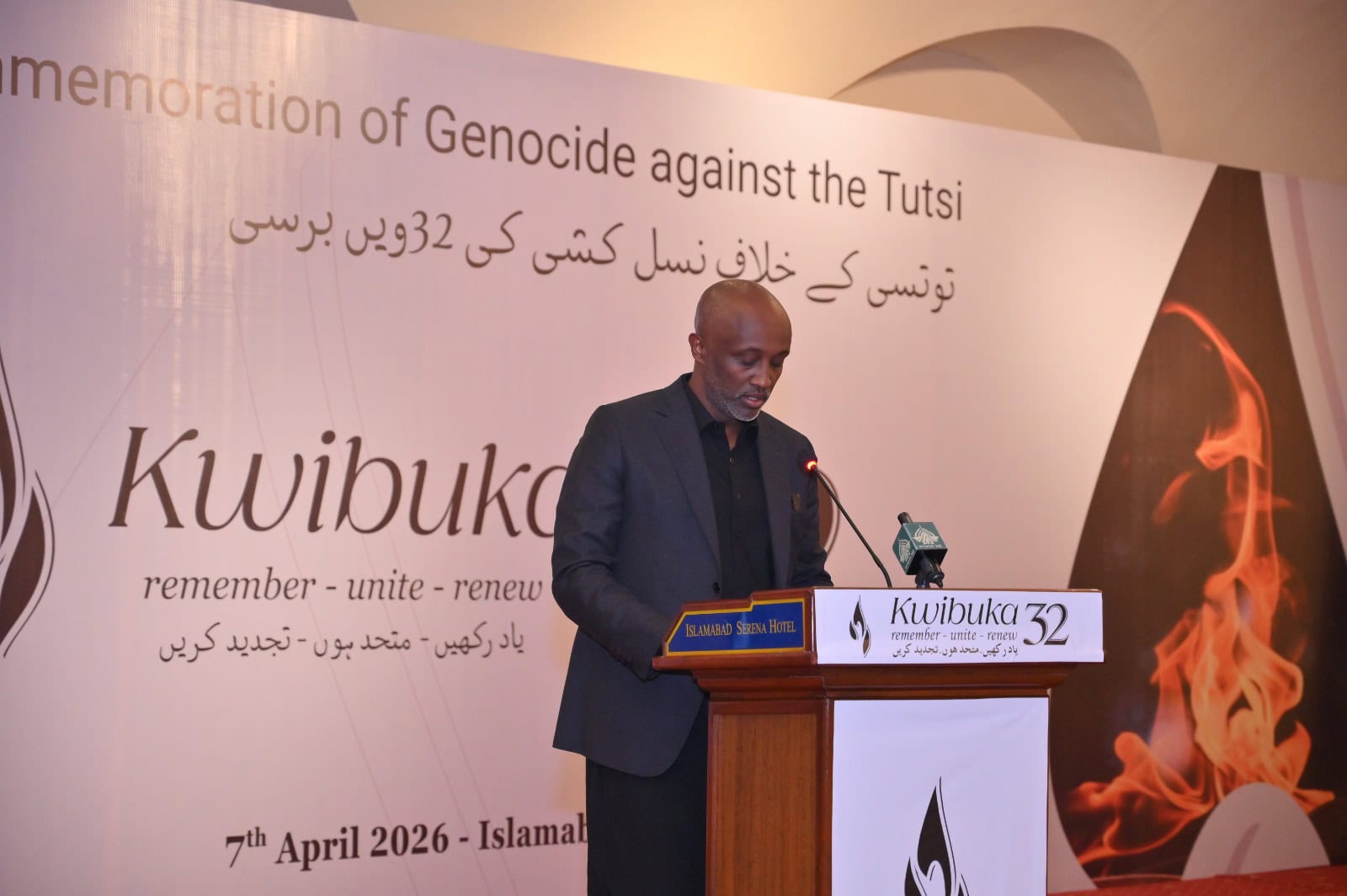 Rwanda High Commission In Pakistan Commemorates 32nd Anniversary Of 1994 Genocide Against The Tutsi 