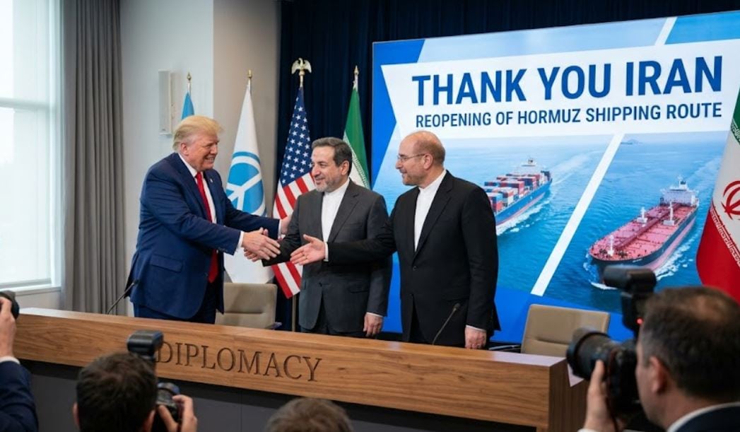 ‘THANK YOU IRAN’: Trump praises Tehran after reopening of Hormuz Shipping Route