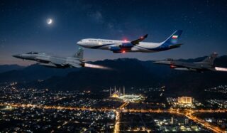 Thunder In Islamabad Skies As Paf Jets Escort Iranian Fm Abbas Araghchi