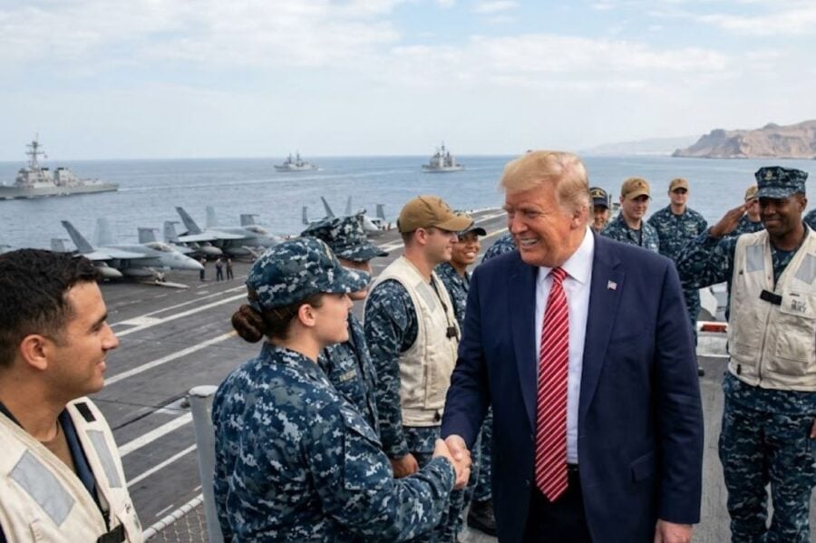 Trump Orders Us Navy To Take Out Any Iranian Mine Laying Boats In Sight In Hormuz