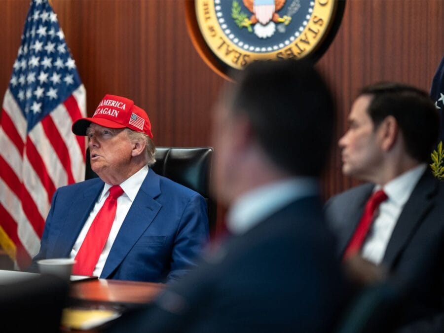 Trump Reviews Iranian Peace Proposal To Reopen Strait Of Hormuz