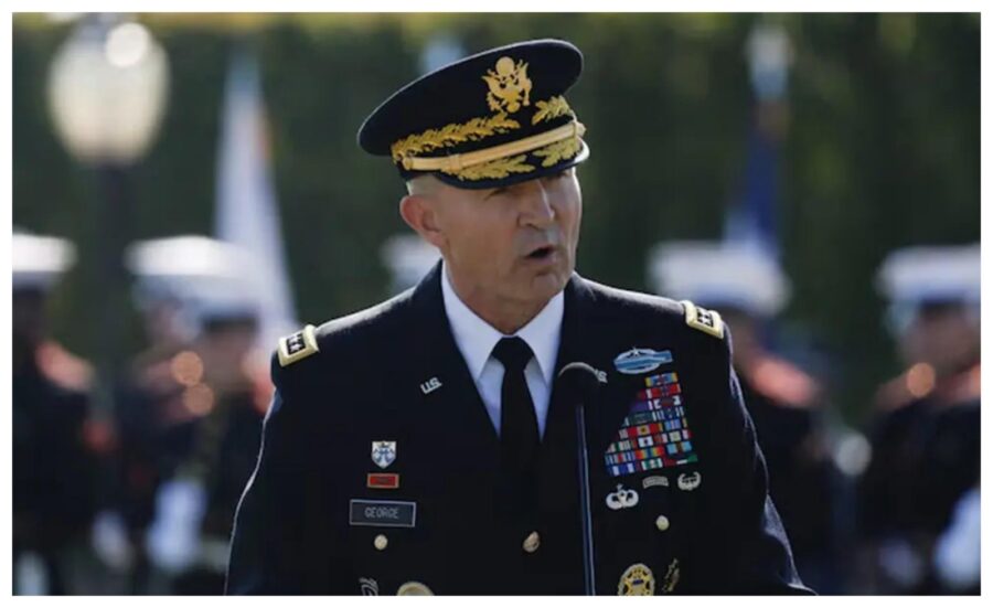 Us Removes Army Chief Gen Randy Georage Amid Iran War
