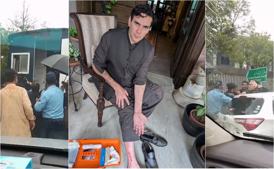 Zia Chishti Injured while resisting 'Kidnapping Bid' outside Islamabad High Court – Pakistan Observer