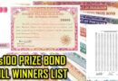 100 Prize Bond Full Draw Results 15 May 2026 Pdf Download