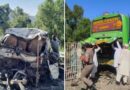 11 Dead Seven Injured As Van Collides With Parked Bus On Swat Expressway