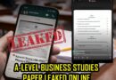 A Level Business Studies Paper Leak Raises Questions Over Cambridge Exams Integrity
