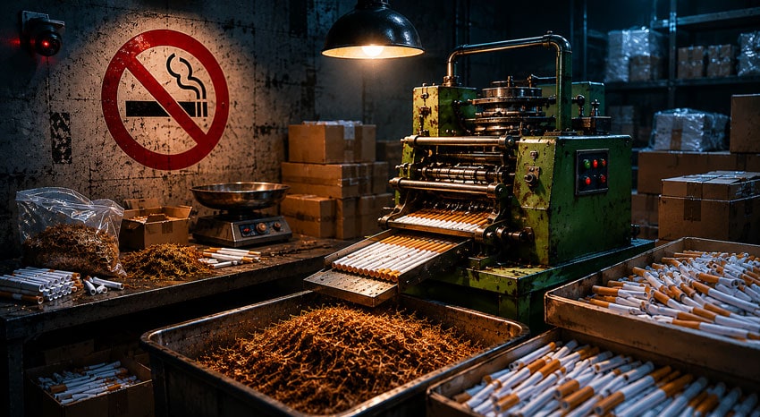 Ajk Prime Minister In Action As Illegal Cigarette Factory Network Comes Under Spotlight