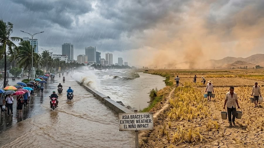 Asia Braces For Extreme Weather Under Strong El Nino Impact