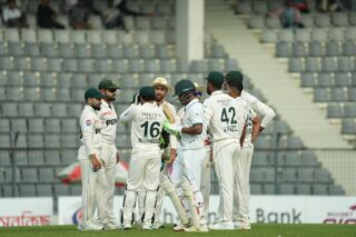 Bangladesh Take Control Of Sylhet Test After Restricting Pakistan To 232