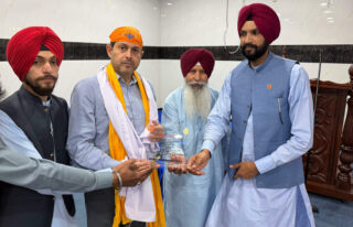Bhandara Visits Gurdwara Saragarhi Singh Sabha