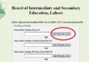 Bise Lahore Class 12 Roll Number Slips 2026 How To Download Online