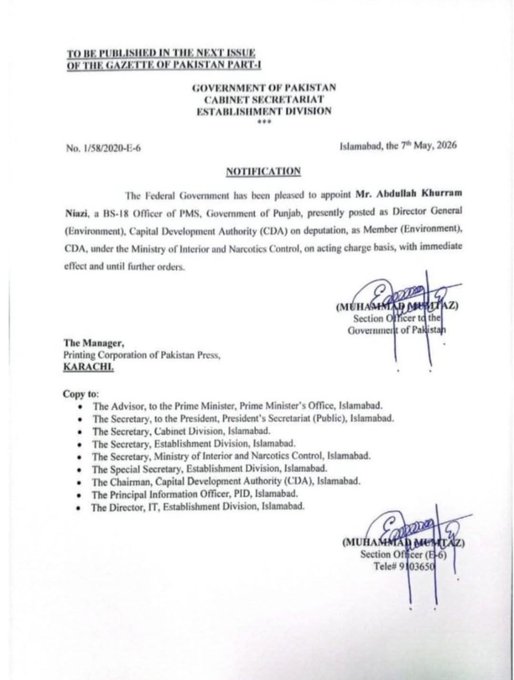 Cda Under Fire Over Controversial Posting Of Grade 18 Officer To Grade 20 Post 