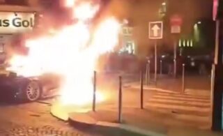 Clashes Erupt Across France After Psg Victory More Than 400 Detained