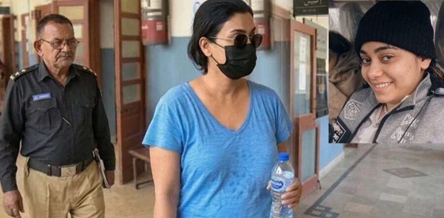 Cocaine Queen Anmol Pinki Seen Roaming Freely In Court Without Handcuffs Under Cops Escort