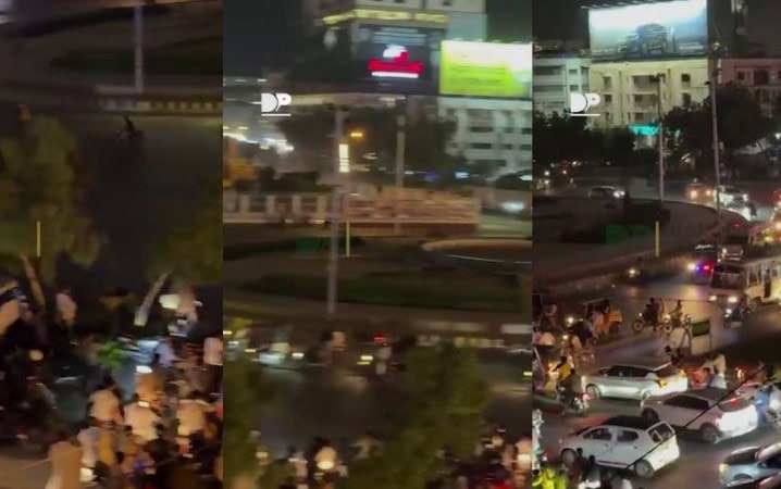 Crowd Breaks Vip Movement Near Bilawal House Chowrangi Video Goes Viral