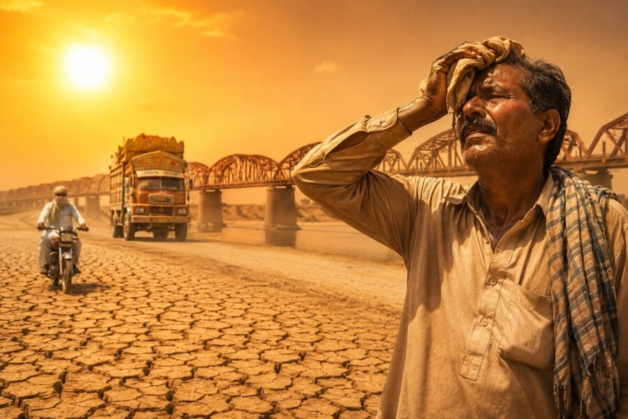 Dadu Sizzles At 47c As Heatwave Continues Across Sindh