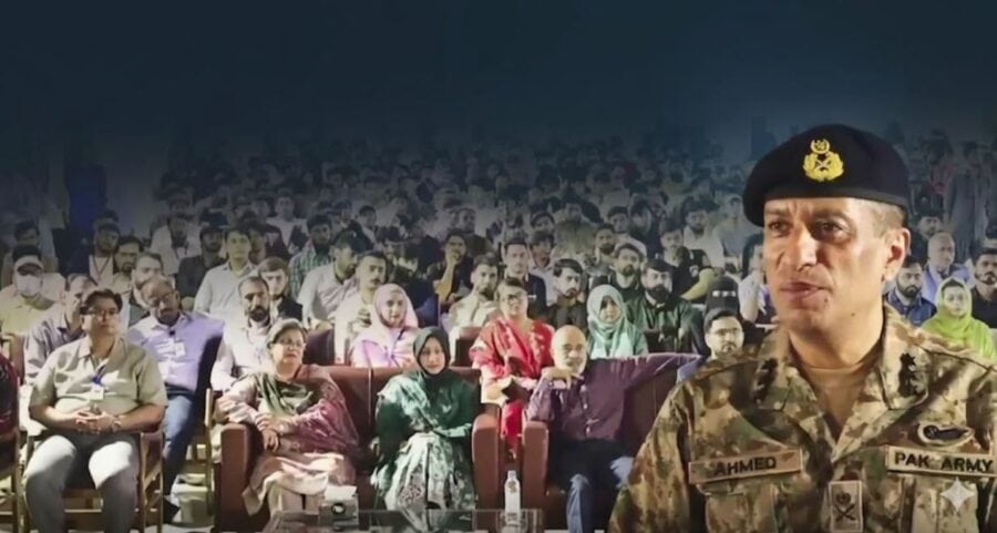 Dg Ispr Engages Youth On Counterterrorism Fake News And Hybrid Warfare In Islamabad