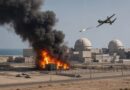 Drone Strike Sparks Fire Near Uaes Barakah Nuclear Power Plant