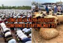 Eid Ul Azha 2026 Holidays To Start From May 25 As Long Break Announced