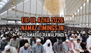 Eid Ul Azha 2026 Namaz Timing In Islamabad Rawalpindi
