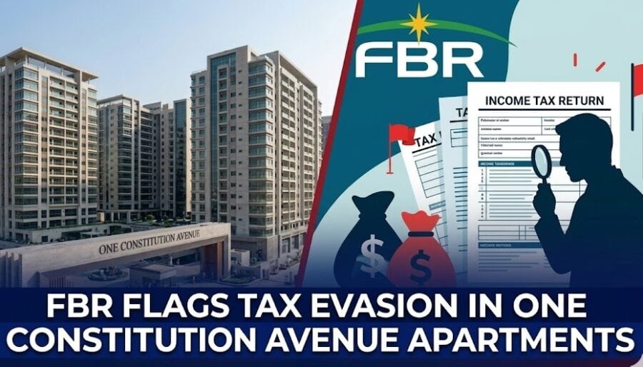 Fbr Flags Tax Evasion In One Constitution Avenue Apartments