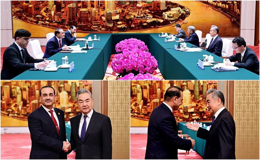 Field Marshal Asim Munir Wang Yi Exchange Views On Progress Toward Us Iran Peace Deal