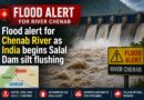 Flood Alert For Chenab River As India Begins Salal Dam Silt Flushing