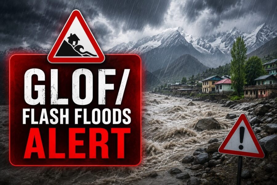 Glof Flash Flood Alert Issued For Kp Gb Amid Heavy Rain Forecasts