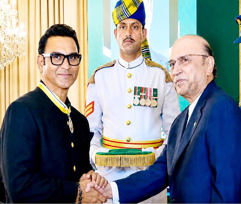 Highest Civilian Honour For Sarwar Khawaja For Establishing First Ai University In Lahore