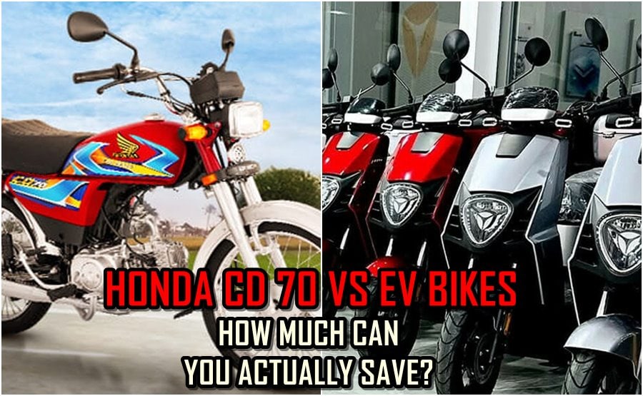 Honda Cd70 Vs E Bike How Much Can You Really Save By Switching To Electric Bike In Pakistan