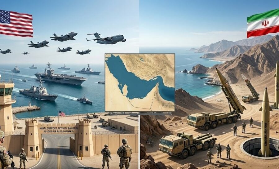 Iran Warns Us Bases Ships Amid Escalating Middle East Tensions