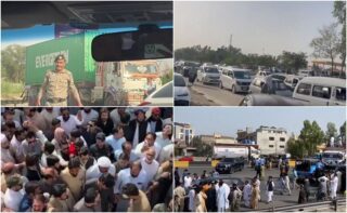 Islamabad Traffic Chaos As Srinagar Highway Closed Amid Pti Convoy Standoff With Police