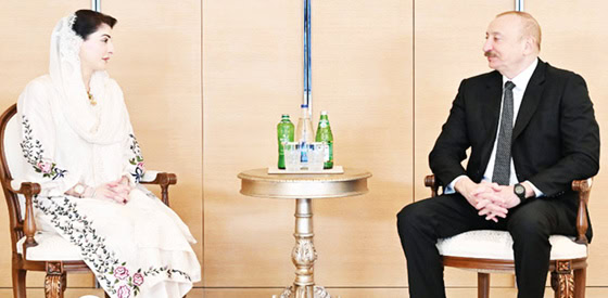 Maryam President Aliyev Agree To Expand Bilateral Ties