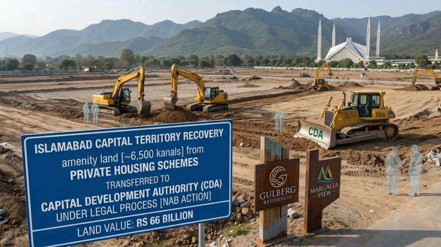 Nab Recovers Rs66bn Land From Private Housing Schemes