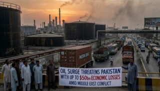 Oil Surge Threatens Pakistan With Up To 50bn Economic Losses Amid Middle East Conflict