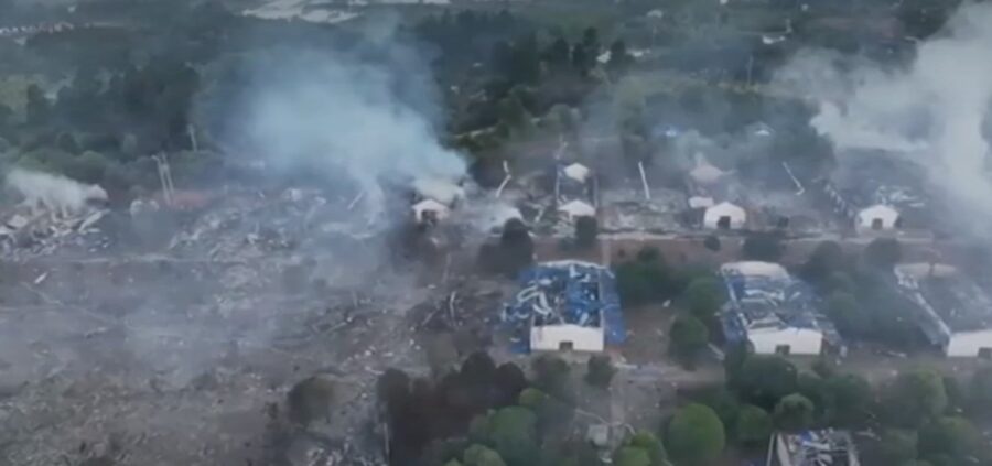 Over 20 Killed 61 Injured In Powerful Explosion At China Fireworks Factory