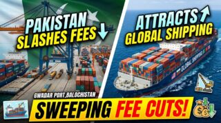 Pakistan Announces Sweeping Fee Cuts At Gwadar Port To Attract Global Shipping